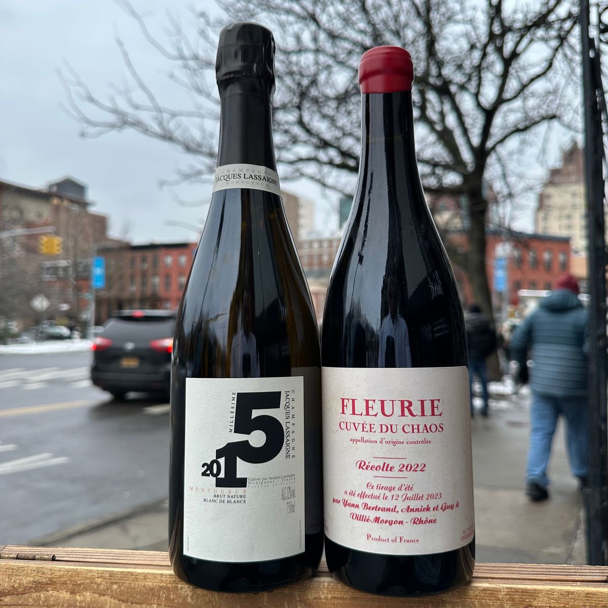 Lassaigne, "Millèsime" 2015 x Bertrand, "Cuvée du Chaos" 2022