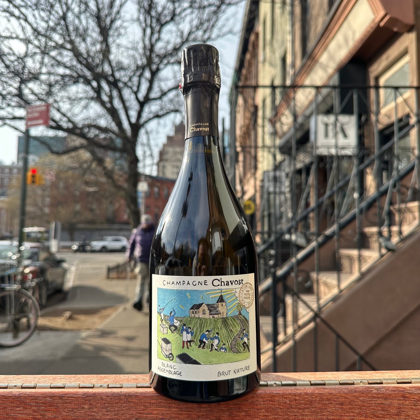 Champagne Chavost, "Blanc d'Assemblage, Brut Nature" NV