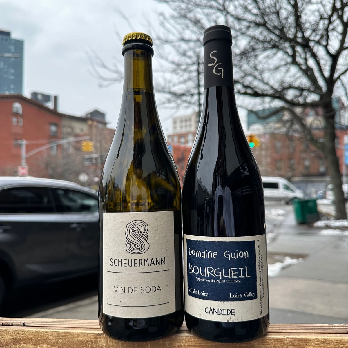 Scheuermann, "Vin de Soda" NV x Domaine Guion, "Cuvée Candide" 2021