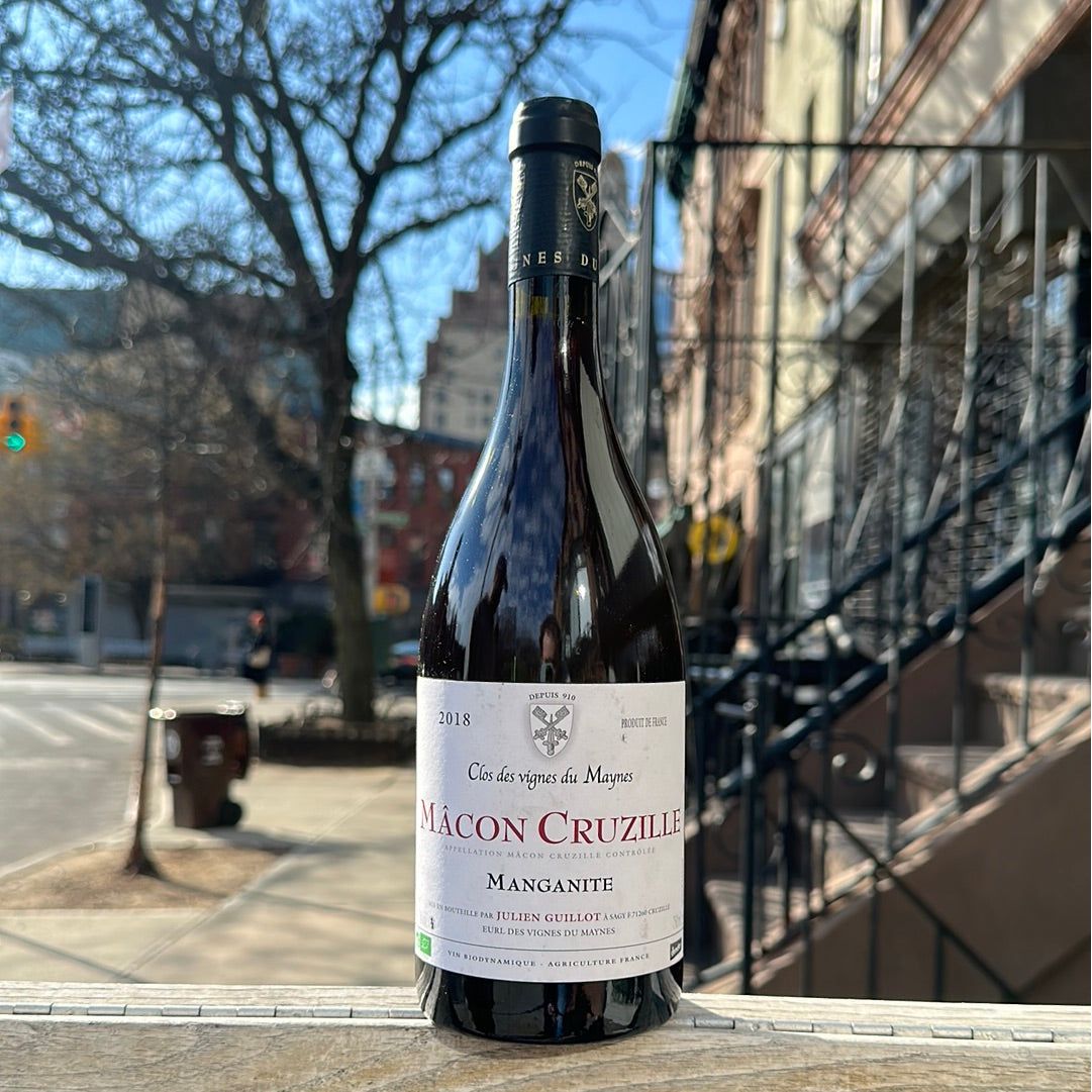Clos des Vignes du Maynes, Julien Guillot, Macon Cruzille, "Manganite " 2018