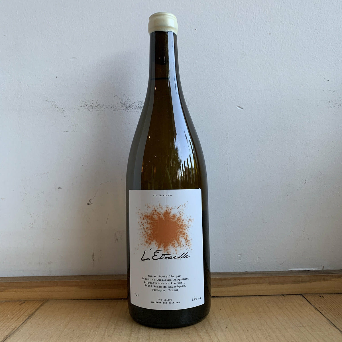 Chateau Pre Vert, "L'Etincelle" 2018