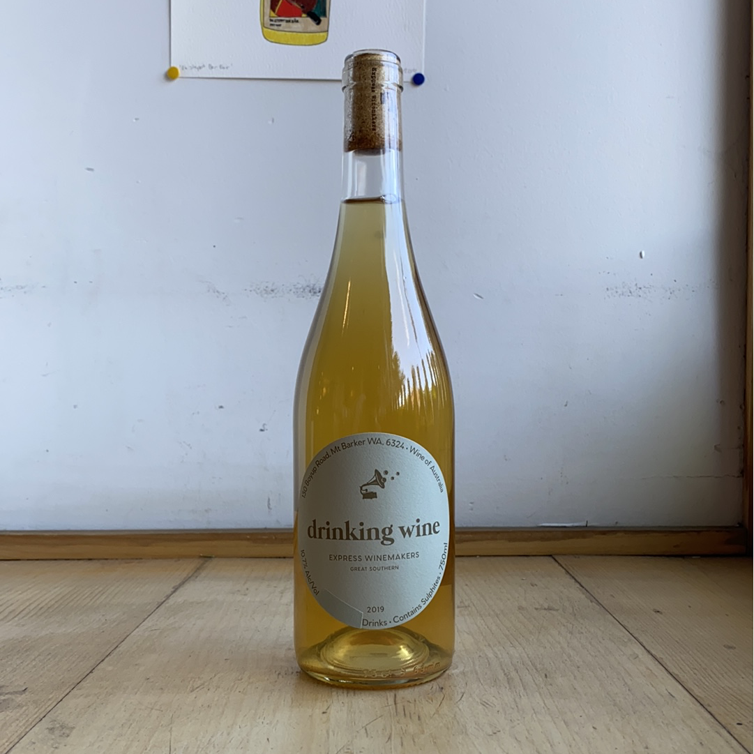 Express Winemakers, "Drinking Wine, White" 2020