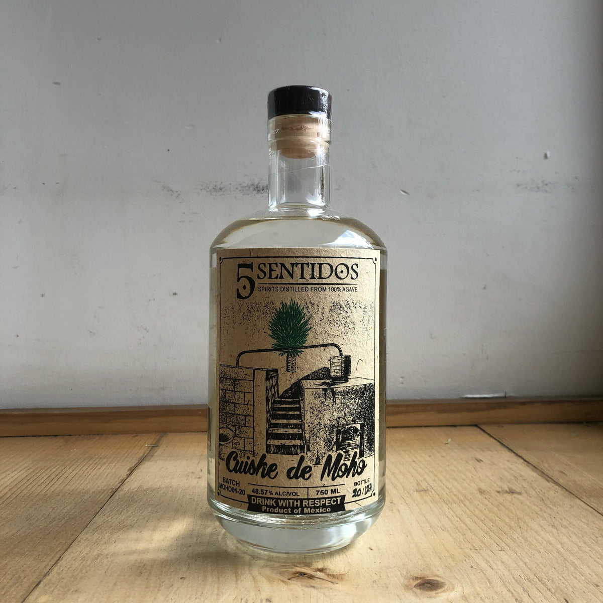 Cinco Sentidos, "Cuishe de Moho" Mezcal