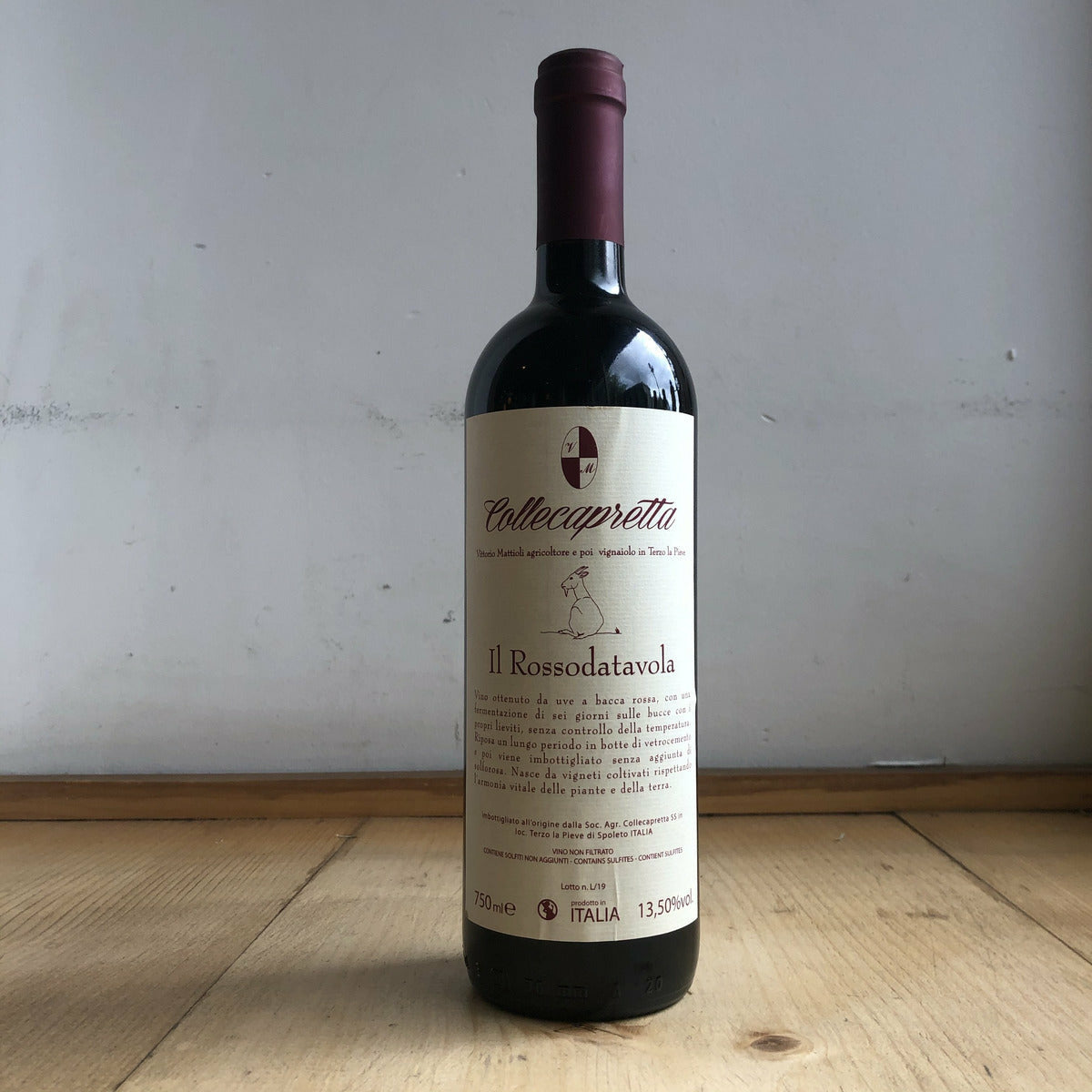 Collecapretta, "Rosso da Tavola" NV