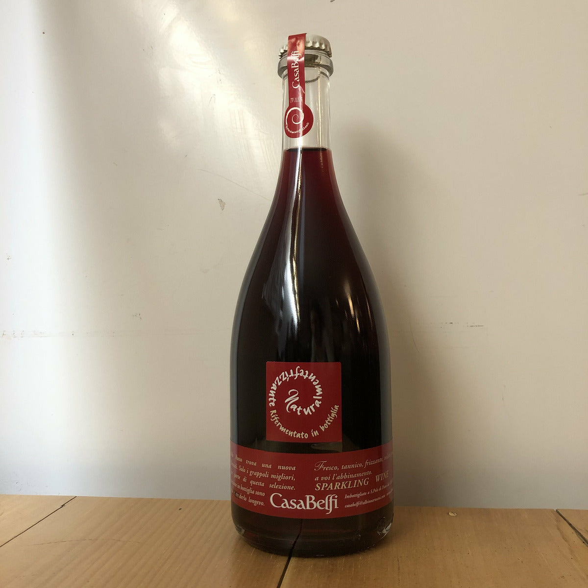 Casa Belfi, "Naturalmente Frizzante Rosso" 2018