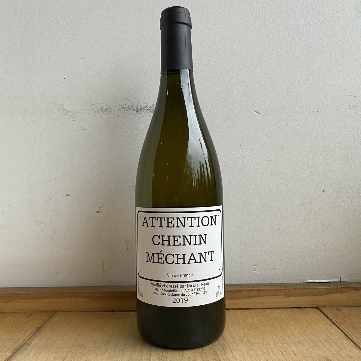 Nicolas Réau, "Attention Chenin Méchant" 2019