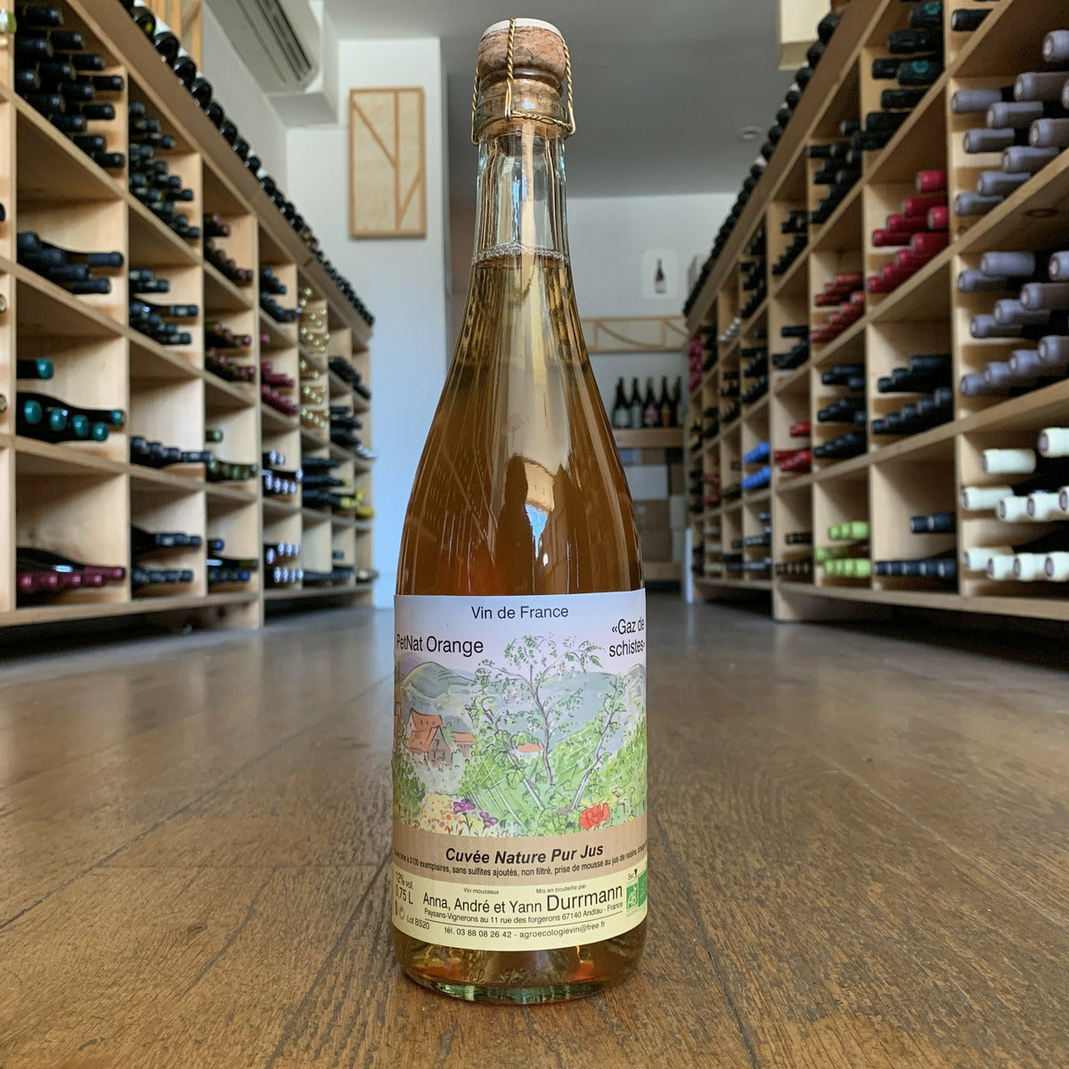 Domaine Durrmann, "PetNat Orange, 'Gaz de Schistes'" 2020