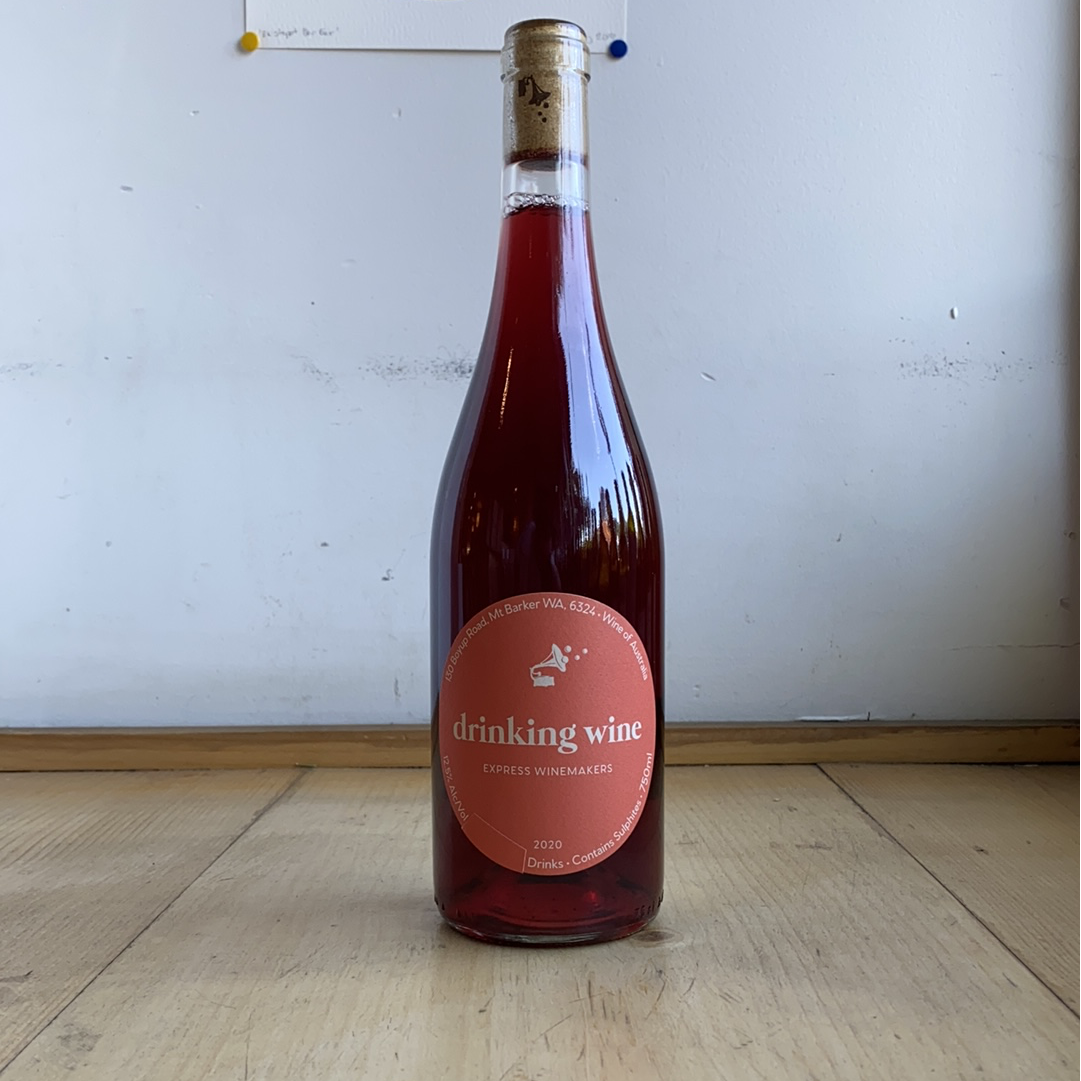 Express Winemakers, "Drinking Wine, Red" 2020