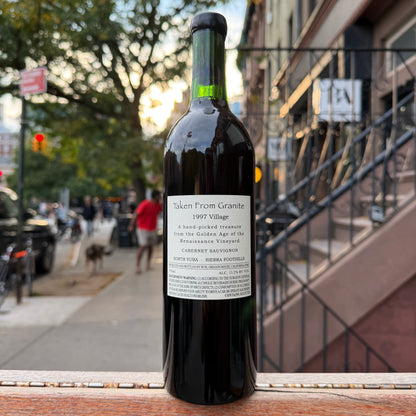 Taken From Granite, "Renaissance Cabernet Sauvignon, 'Village'" 1997