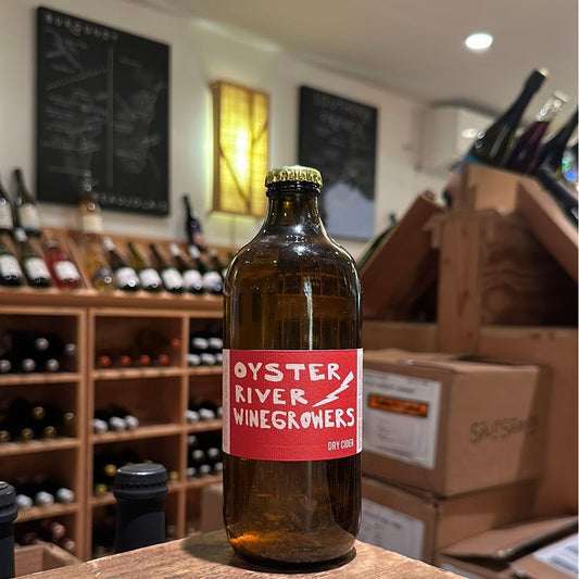 Oyster River Winegrowers, "Dry Cider Pint" 2020 [500mL]