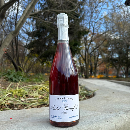 Champagne André Beaufort, "Derriére l'Eglise Rosé" 2011
