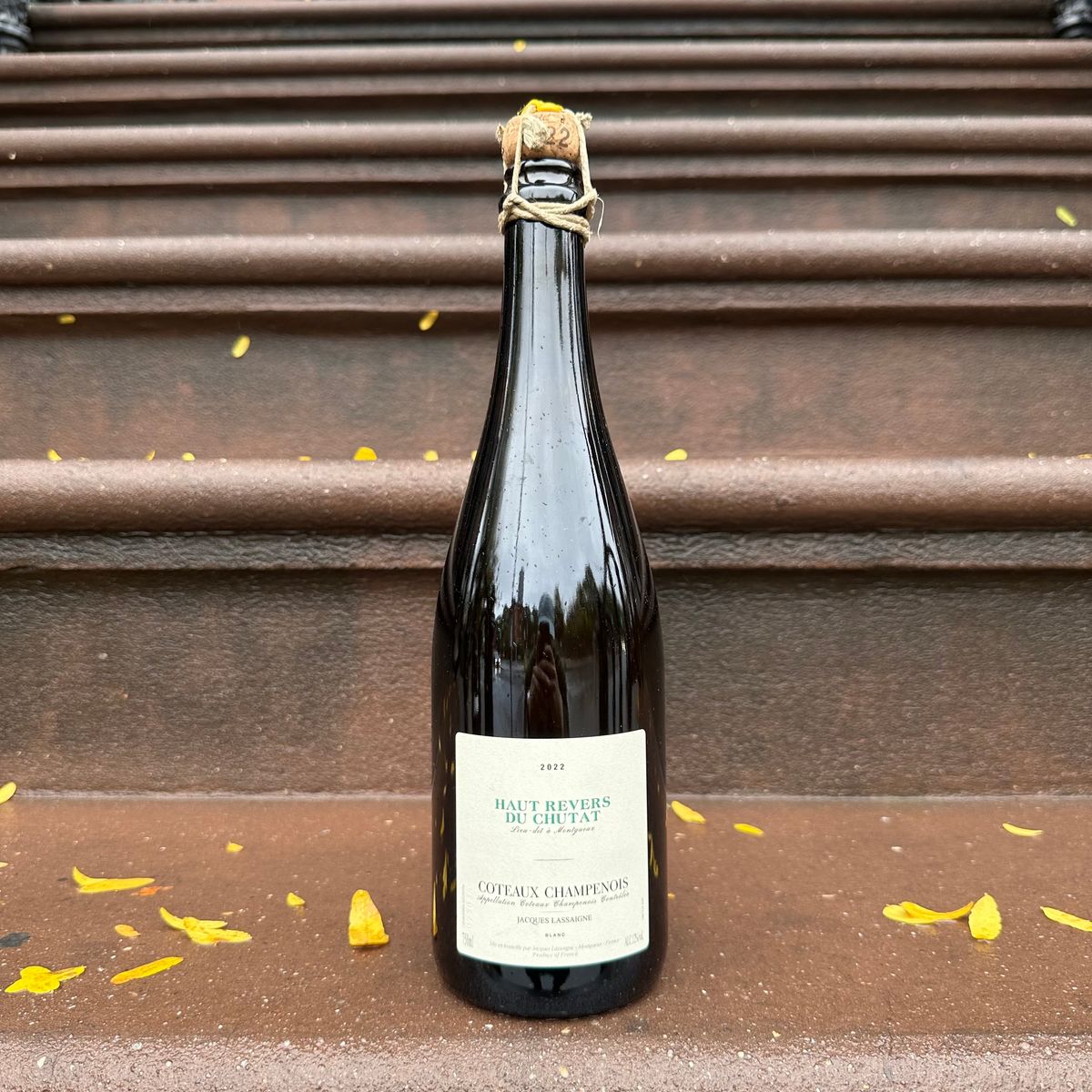 Jacques Lassaigne, “‘Haut Revers du Chatat,’ Côteaux Champenois Blanc” 2022