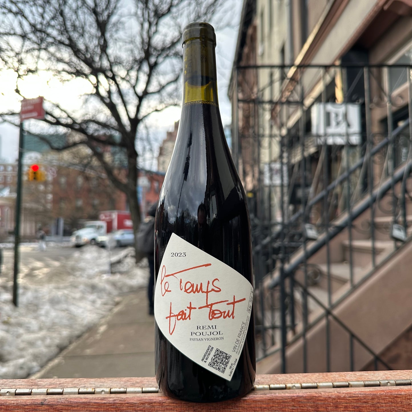 Rémi Poujol, "Le Temps Fait Tout Rouge" 2023