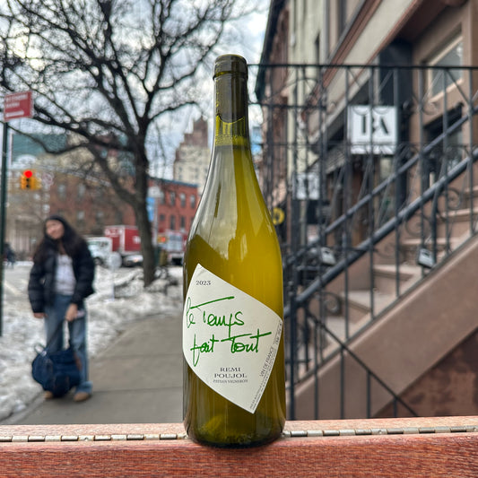 Rémi Poujol, "Le Temps Fait Tout Blanc" 2023