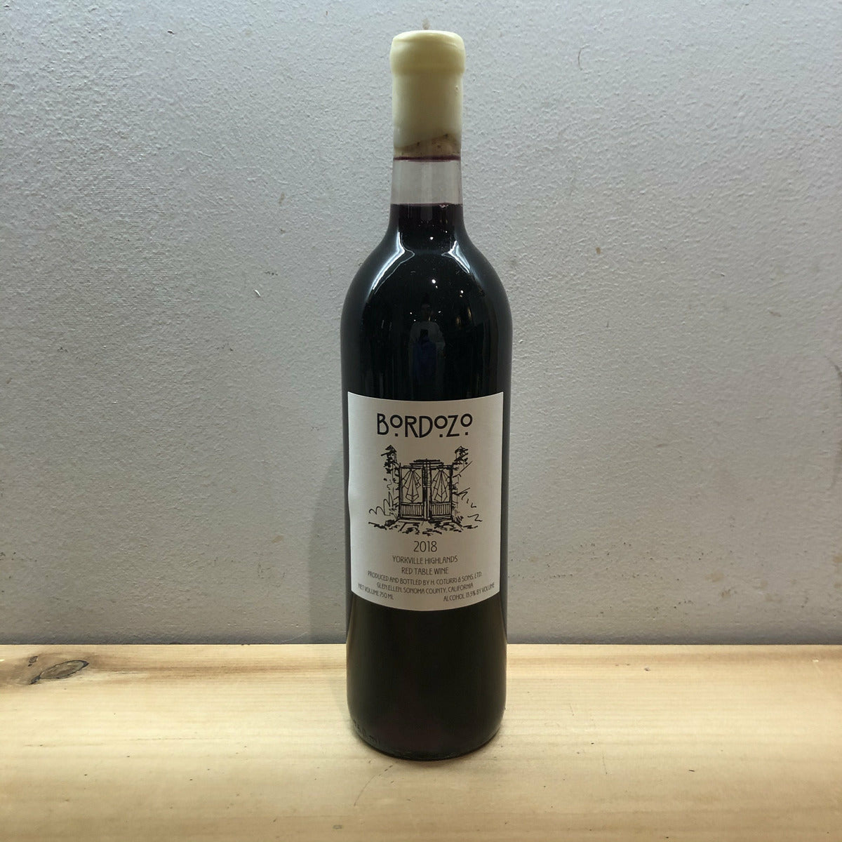 Sonoma Mtn Winery, Bordozo Red Blend 2018