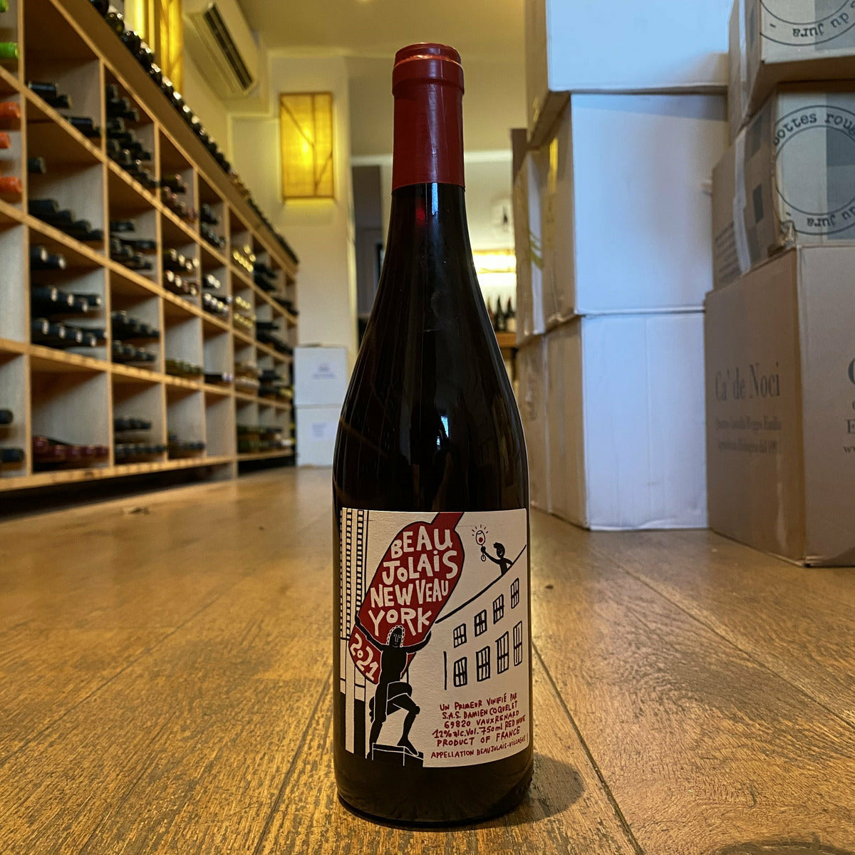 Damien Coquelet, "NewVeau York" 2021 (Beaujolais Nouveau)