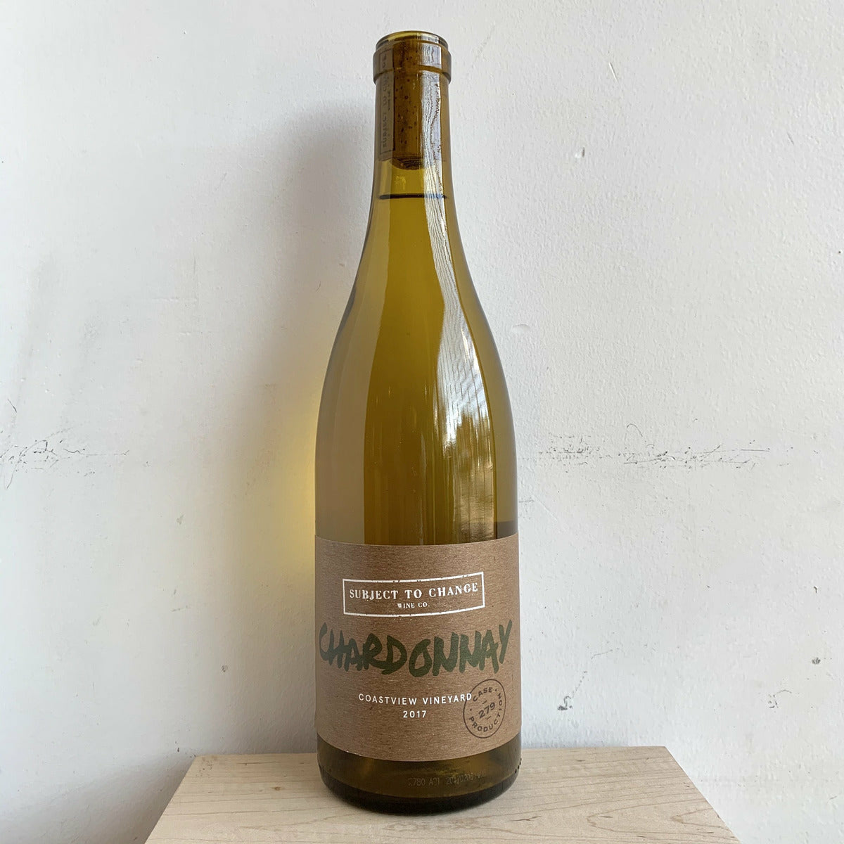 Subject To Change Wine Company, “Chardonnay” 2018