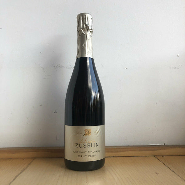 Valentin Zusslin, Cremant d'Alsace Brut Zero NV – Thirst
