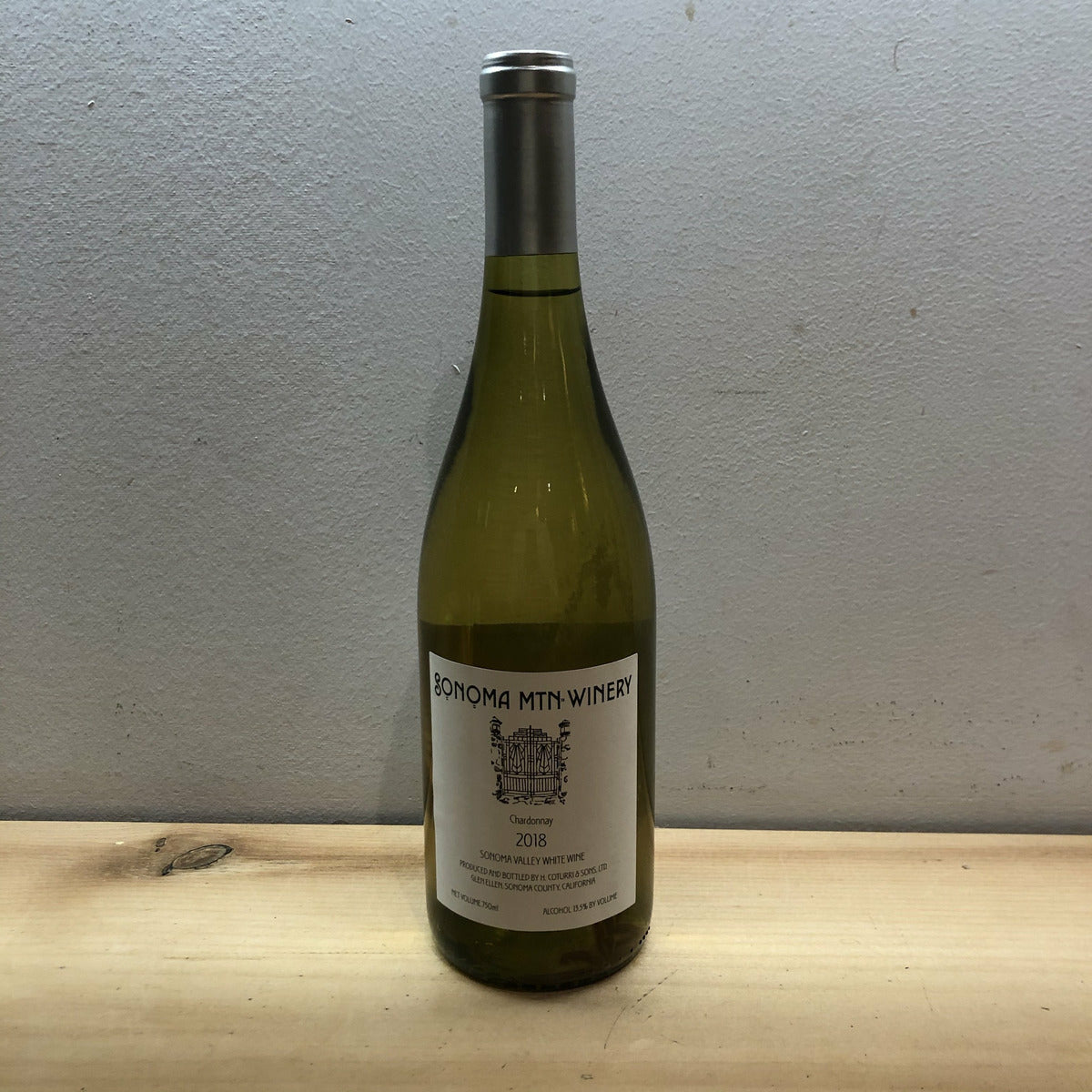 Sonoma Mtn Winery, Chardonnay 2018