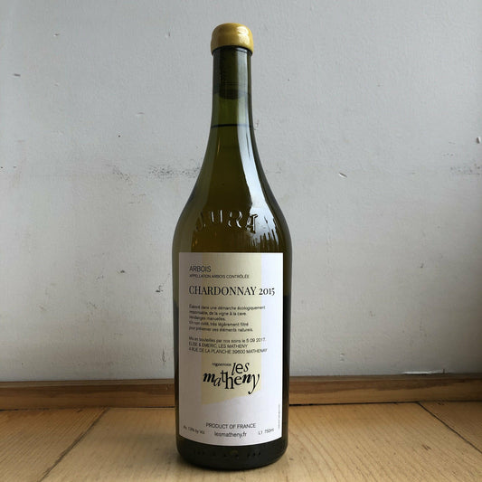 Les Matheny, "Arbois Chardonnay" 2015