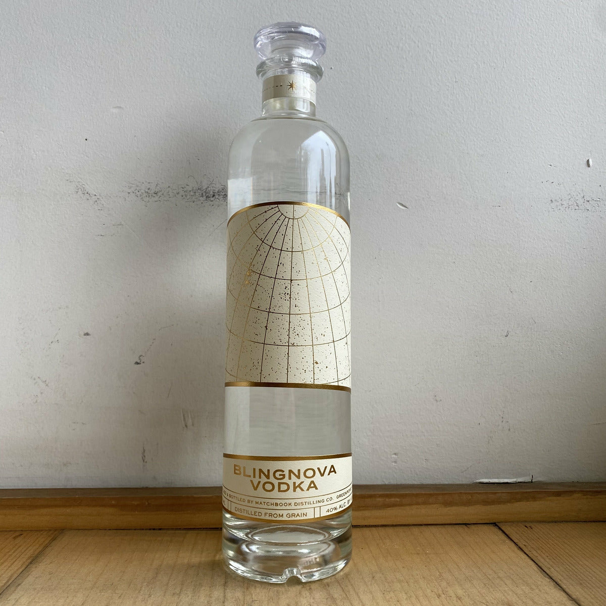 Matchbook Distilling Co., "Blingnova" Organic Vodka