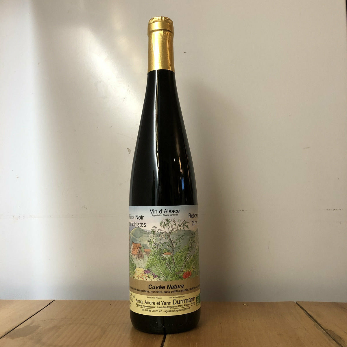 Domaine Durrmann, "Pinot Noir, Rebberg sur Schistes" 2019